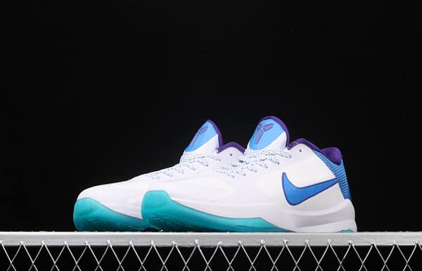 NIKE Zoom Kobe V Protro White and Blue Kobe Bryant 5 2020 replicates low-end sports basketball shoes CD4491-101, - Image 14