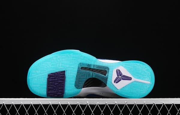 NIKE Zoom Kobe V Protro White and Blue Kobe Bryant 5 2020 replicates low-end sports basketball shoes CD4491-101, - Image 15