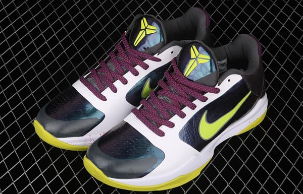 NIKE Zoom Kobe 5 Chaos Kobe 5 clown professional basketball shoes CD4991-100 - Image 9