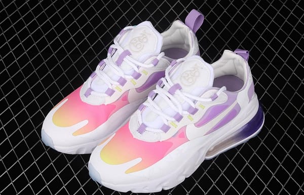 NIKE Air Max 270React new high-frequency mesh function half-palm air cushion cushioning running cloth shoes CU2995-911 - Image 10