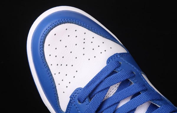 NIKE SB DUNK Low NCAA 35th Anniversary White Blue first year Color matching Skateboard shoes CU1726-100 - Image 8