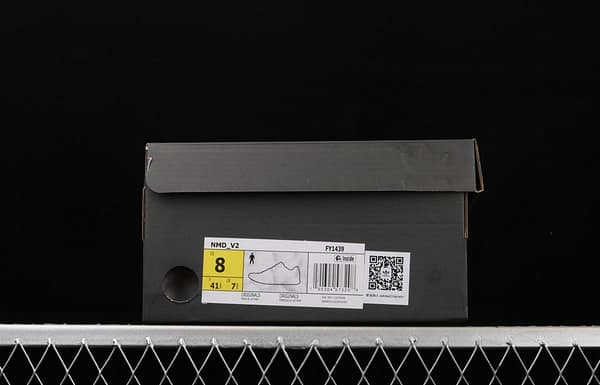 Adidas NMD R1 Boost V2 FY1439 second generation elastic knitted surface popcorn running shoes - Image 10