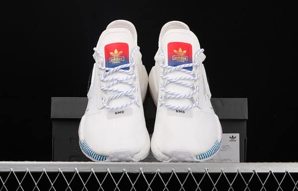 Adidas NMD R1 Boost V2 FY1439 second generation elastic knitted surface popcorn running shoes - Image 11