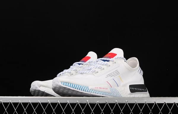 Adidas NMD R1 Boost V2 FY1439 second generation elastic knitted surface popcorn running shoes - Image 13