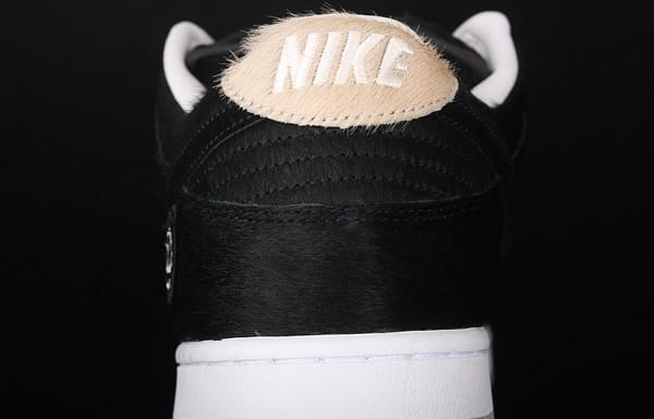 NIKE SB DUNK Low black horse hair joint name dunk series retro low-side leisure sports skateboard shoes CZ5127-001 - Image 5