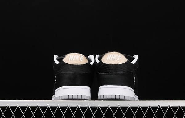 NIKE SB DUNK Low black horse hair joint name dunk series retro low-side leisure sports skateboard shoes CZ5127-001 - Image 12