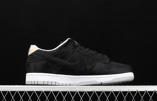 NIKE SB DUNK Low black horse hair joint name dunk series retro low-side leisure sports skateboard shoes CZ5127-001 - Image 15