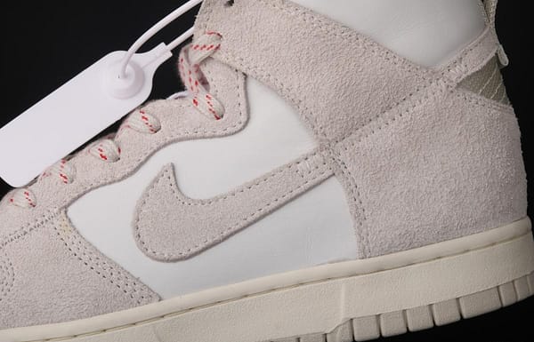 NIKE SB DUNK Hight Strawberry Cough Cream White High Top Leisure Sports Skateboard shoes CW3092-100 - Image 7