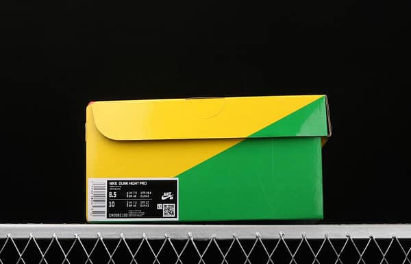 NIKE SB DUNK Hight Strawberry Cough Cream White High Top Leisure Sports Skateboard shoes CW3092-100 - Image 11