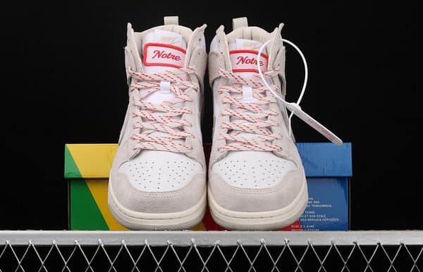 NIKE SB DUNK Hight Strawberry Cough Cream White High Top Leisure Sports Skateboard shoes CW3092-100 - Image 12
