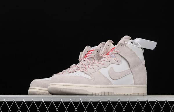 NIKE SB DUNK Hight Strawberry Cough Cream White High Top Leisure Sports Skateboard shoes CW3092-100 - Image 14