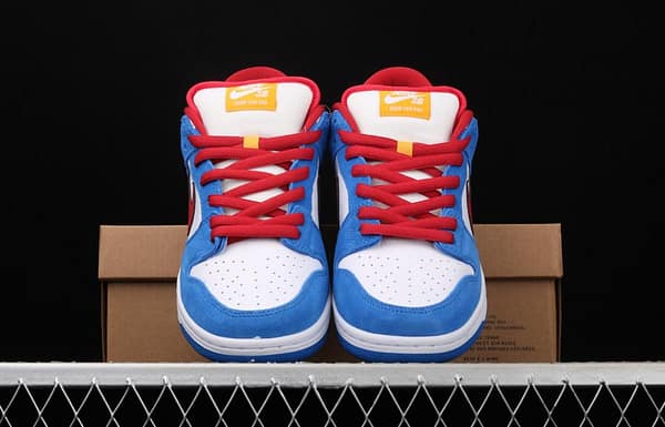 NIKE SB DUNK Low Doraemon robot cat theme color matching BQ6817-400 - Image 12