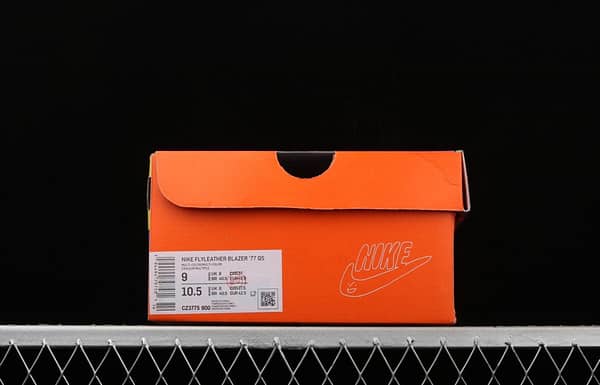 Ruohan Wang X NIKE Blazer Mid 77 Flyleather QS Trail Blazers graffiti high upper board shoes CZ3775-900 - Image 9