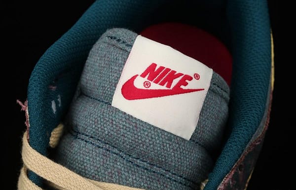 NIKE SB DUNK Low Lemon Wash Slam Dunk Series low-top leisure sports skateboard shoes color tie-dye printing washing CZ9747-900 - Image 7