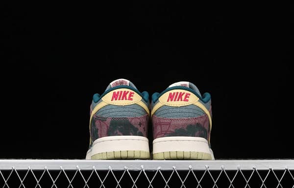 NIKE SB DUNK Low Lemon Wash Slam Dunk Series low-top leisure sports skateboard shoes color tie-dye printing washing CZ9747-900 - Image 12