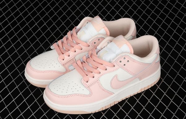 NIKE SB DUNK Low Orange Pearl Slam Dunk Series Cherry Blossom Pink Pearl low-side leisure sports skateboard shoes DD1503-102 - Image 10