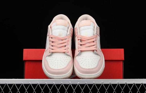NIKE SB DUNK Low Orange Pearl Slam Dunk Series Cherry Blossom Pink Pearl low-side leisure sports skateboard shoes DD1503-102 - Image 12