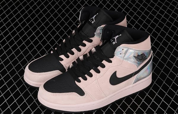 Air Jordan 1 Mid GS laser powder Zhongbang basketball shoes BQ6472-602 - Image 10