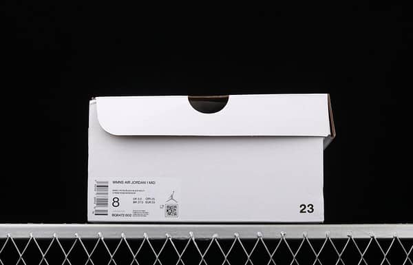 Air Jordan 1 Mid GS laser powder Zhongbang basketball shoes BQ6472-602 - Image 11