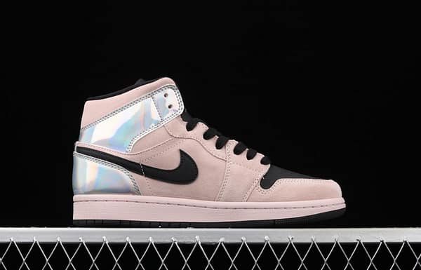 Air Jordan 1 Mid GS laser powder Zhongbang basketball shoes BQ6472-602 - Image 16