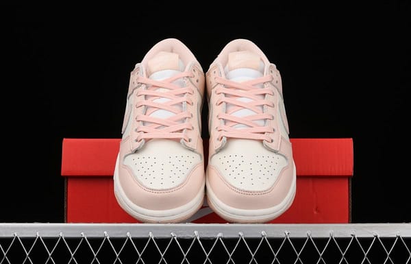 NIKE SB DUNK Low Orange Pearl Slam Dunk Series Cherry Blossom Pink Pearl low-side leisure sports skateboard shoes DD1503-102 - Image 12