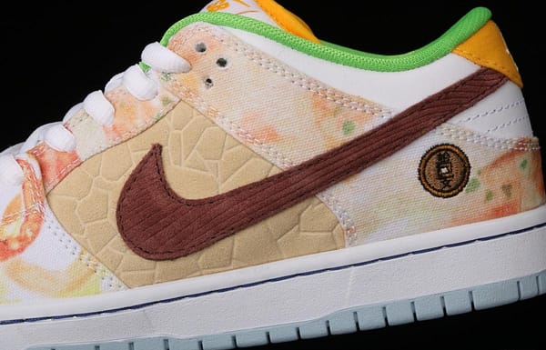 NIKE SB DUNK Low CNY joint style Chinese mandarin duck tie-dyed low-top skateboard shoes CV1628-800 - Image 9
