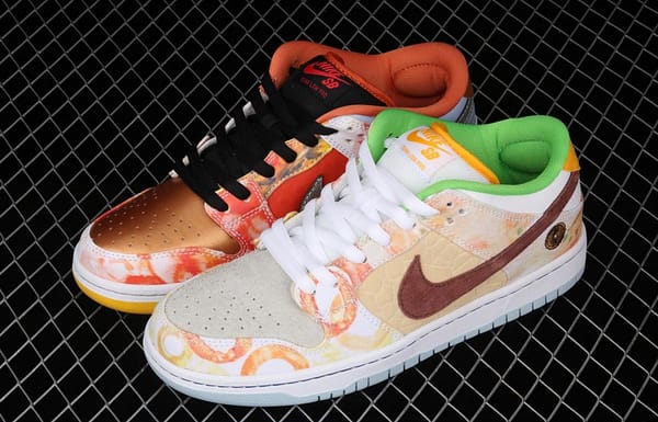 NIKE SB DUNK Low CNY joint style Chinese mandarin duck tie-dyed low-top skateboard shoes CV1628-800 - Image 12