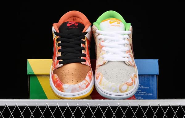 NIKE SB DUNK Low CNY joint style Chinese mandarin duck tie-dyed low-top skateboard shoes CV1628-800 - Image 14