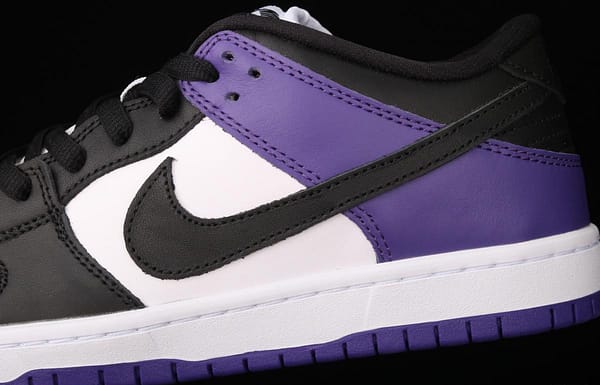 NIKE SB DUNK Low Court Purple black and purple North Carolina low-top leisure sports skateboard shoes BQ6817-500 - Image 8