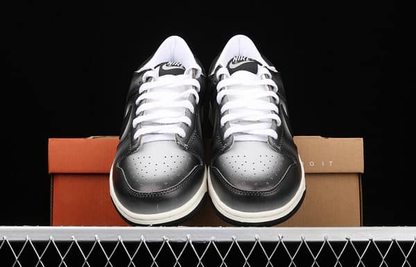 NIKE SB DUNK Low Premium SB buckle rebound fashion casual board shoes 306793-101 - Image 11