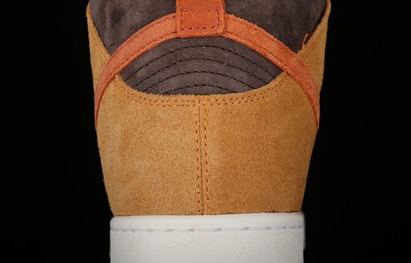 NIKE SB DUNK Hight Dark Russet dirty orange high-top leisure sports skateboard shoes DD1401-200 - Image 6