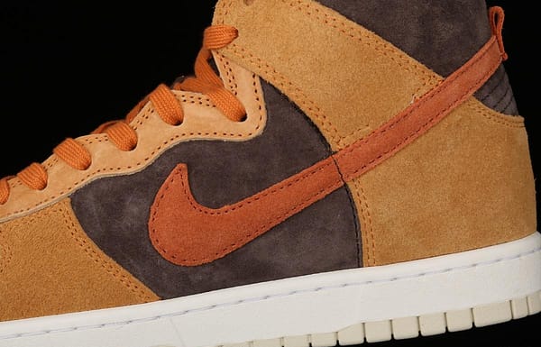 NIKE SB DUNK Hight Dark Russet dirty orange high-top leisure sports skateboard shoes DD1401-200 - Image 7
