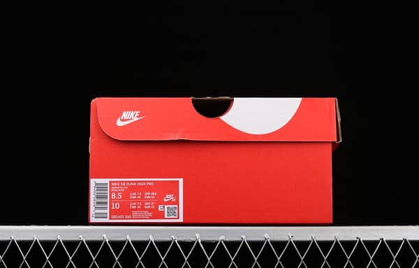 NIKE SB DUNK Hight Dark Russet dirty orange high-top leisure sports skateboard shoes DD1401-200 - Image 11