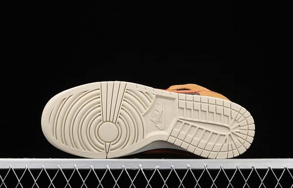 NIKE SB DUNK Hight Dark Russet dirty orange high-top leisure sports skateboard shoes DD1401-200 - Image 15