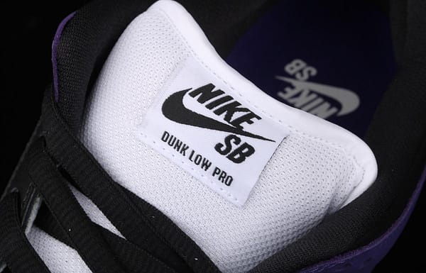 NIKE SB DUNK Low Court Purple black and purple North Carolina low-top leisure sports skateboard shoes BQ6817-500 - Image 9