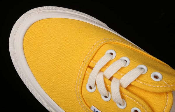 Vans Authentic 44 DX yellow canvas surfing printed Anaheim vintage board shoes VN0A54F241Q - Image 7