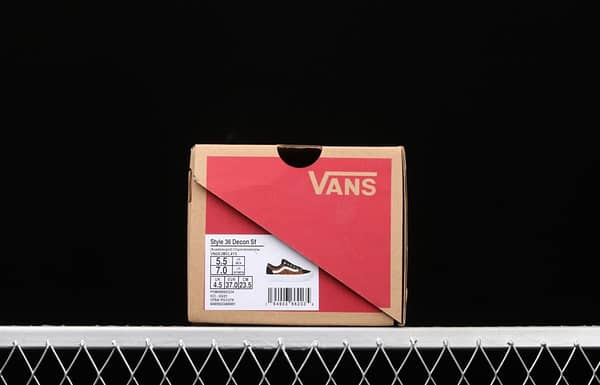 Vans Style 36 Decon Sf Vance leopard print spliced fur retro low upper shoes VN0A3MVL4Y5 - Image 9
