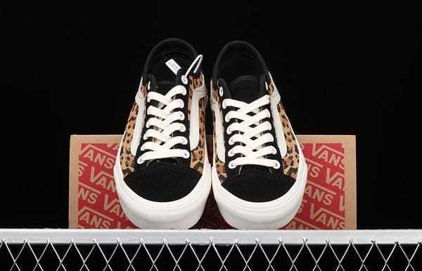 Vans Style 36 Decon Sf Vance leopard print spliced fur retro low upper shoes VN0A3MVL4Y5 - Image 10