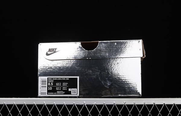 OFF-White x Futura x DUNK OW Coast joint model North Carolina blue color retro skateboard shoes DD0856-403 - Image 11