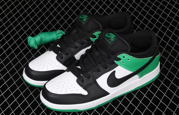 NIKE SB DUNK Low Prm SB buckle rebound fashion casual board shoes BQ6817-302 - Image 11