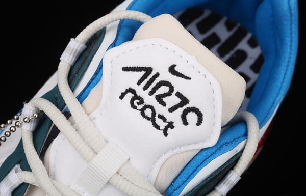 NIKE Air Max 270React new high-frequency mesh hollowing out function half-palm air cushion running shoes DA2400-800 - Image 8