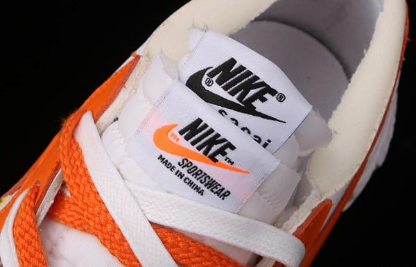 Sacai x NIKE Blazer Low co-signed Trail Blazers low-top casual board shoes DD1877-100 - Image 6