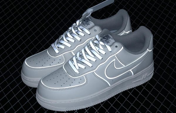 NIKE Air Force 1 Low 3M reflective low-top casual board shoes BD3654-506 - Image 10