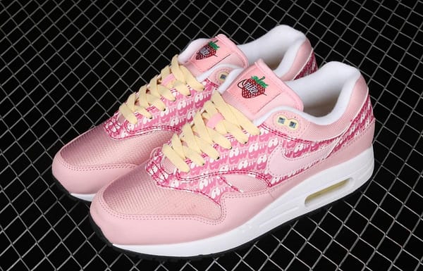 NIKE Air Max 1 Prm Strawberry fruit theme retro air cushion running shoes CJ0609-600 - Image 10
