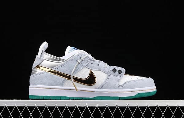 NIKE DUNK SB Low x EJDER Paris Fashion week catwalk model DC9936-100 - Image 17