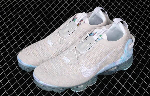 NIKE Air Vapormax 2020 Flyknit fly-woven fast lace full-palm air cushion jogging shoes CJ6740-100 - Image 9