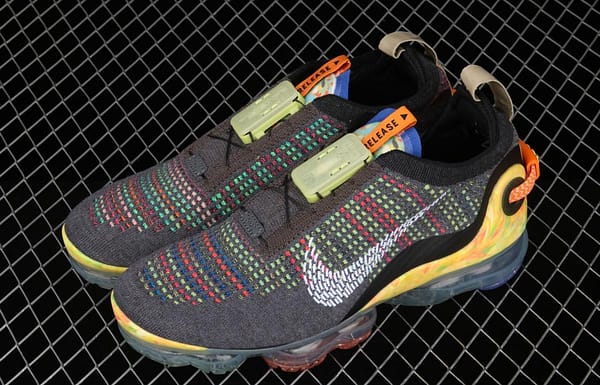 NIKE Air Vapormax 2020 Flyknit fly-woven fast tie full-palm air cushion jogging shoes CJ6740-003 - Image 9