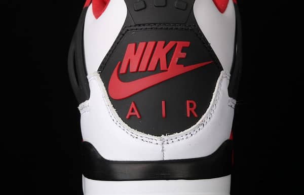 Air Jordan 4 Fire Red White and Red Flame Red Basketball shoes DC7770-160 - Image 6
