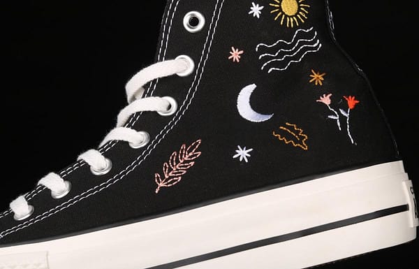 Converse All Star Lift fashionable thick-soled high-upper canvas shoes 571085C - Image 8