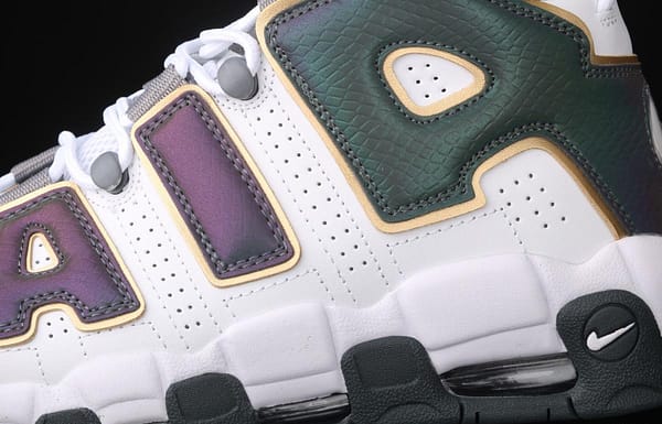 NIKE Air More Uptempo 96 QS Pippen Primary Series Classic High Street Leisure Sports Culture Basketball shoes CQ4583-100 - Image 5